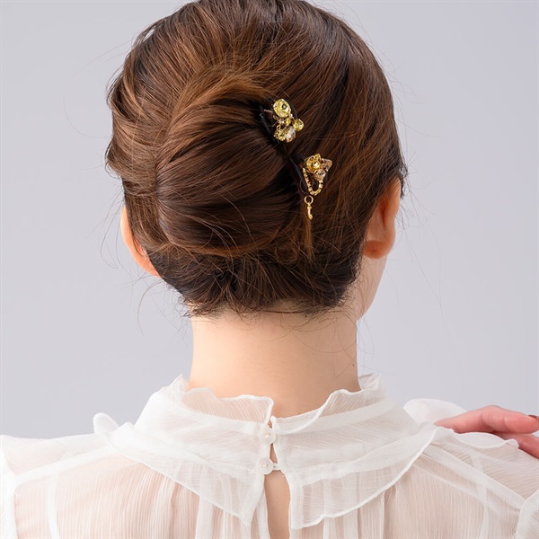 コンプレックスビズ　アトラクティブシャイン　ホイップクリップ　ネイビー　未使用 アトラクティブシャイン ホイップクリップ2個セット(ネイビー