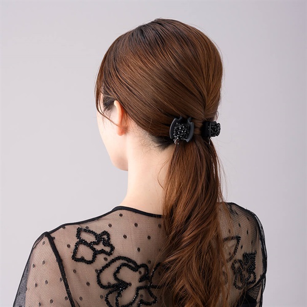 フローラルアイス デザートクリップ 中(ブラック) | デザートクリップ