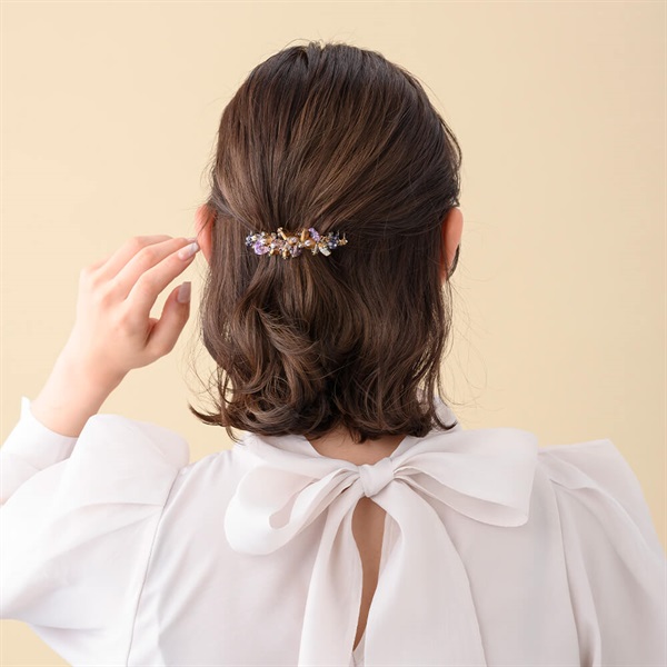 フローイングジュエル コーム18足(ベージュ) | コーム | COMPLEX BIZ