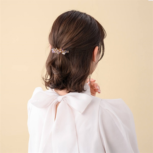 フローイングジュエル コーム18足(ベージュ) | コーム | COMPLEX BIZ