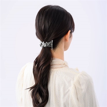 完売【定価27500円】コンプレックスビズ　イージーコーム　豪華なビジュー付 ヘアアクセサリー