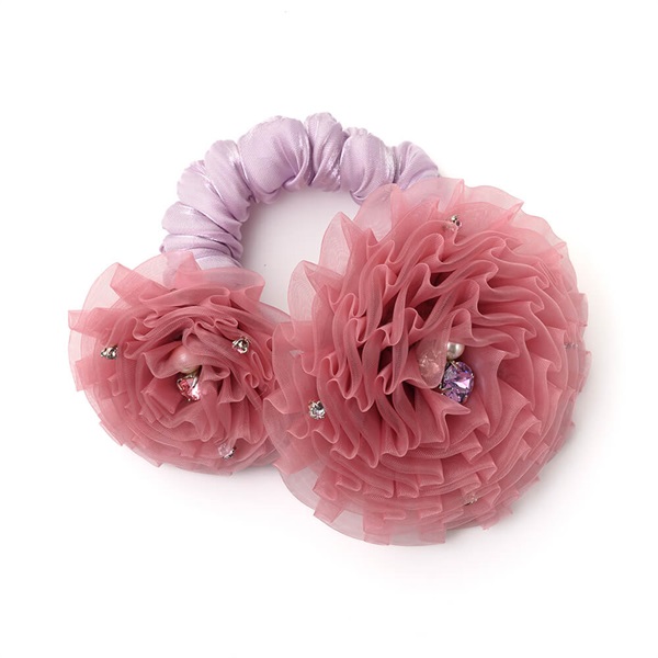 【ほのぼーの】Complex Biz コンプレックスビズ シュシュ 2/27発売 WICKED | Complex Biz ＜グリンダ＞フラワーシュシュ(ピンク