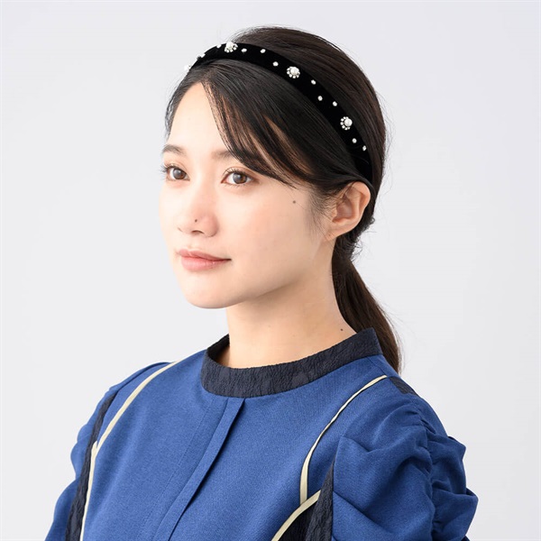 おしゃれ♡COMPLEXBiz♡ヘアターバン スカーフ ジュエル柄 新品 ...