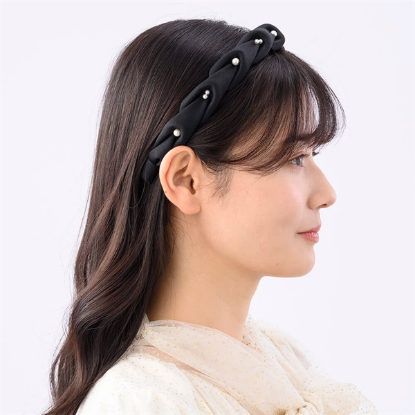 モディッシュパール フレキシフィットヘアバンド(ブラック) | ヘア 