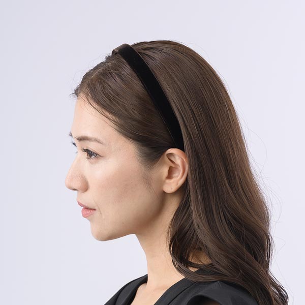 コンプレックスビズ ベーシックベルベット フレキシフィットヘアバンド