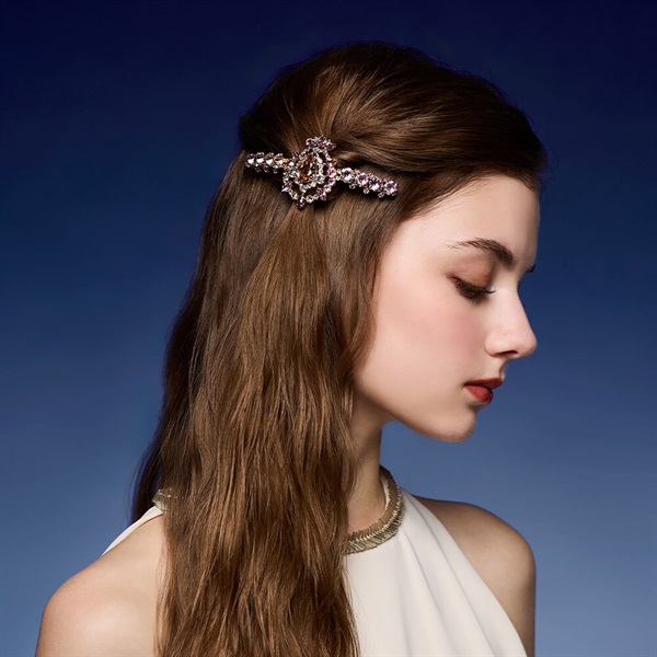 8/29発売 パリュールクリスタル スリムバレッタ(ピンクミックス