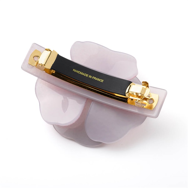 【新品・未使用】コンプレックスビズ クリスタルバレッタ　ピンク SALE30%OFF クリスタルメッシュ リボンバレッタ(ピンク) | バレッタ